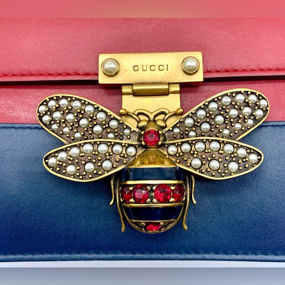 GUCCI Multicolor Leather Queen Margaret Shoulder Bag - Picture 4 of 17